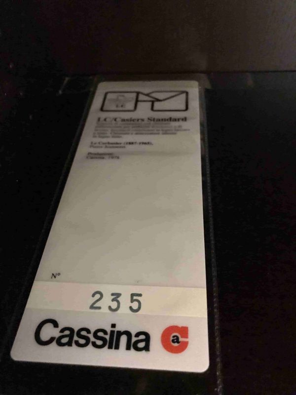 Casiers Standard LC20 Le Corbusier Cassina