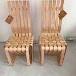 Sedia Frank Ghery Knoll high Sticking