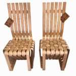 Sedia Frank Ghery Knoll high Sticking